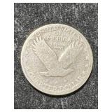 1927 US STANDING LIBERTY QUARTER