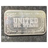 1 TROY OZ .999 FINE SILVER 