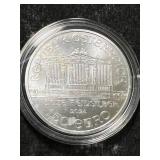 2024 AUSTRIAN PHILHARMONIC 1 TROY OZ .999 FINE SILVER IN AIRTITE