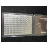 100 GRAMS .999 FINE SILVER VALCAMBI SUISSE BAR