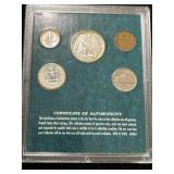 1941 WWII COIN SERIES 5 COIN SET