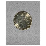 1964 US ROOSEVELT DIME AACGS MS63