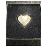 1 TROY OZ .999 FINE SILVER HEART SHAPED GEIGER BAR