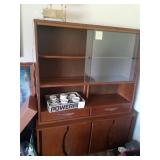 Walnut MMC 1pc China Cabinet -68" x 48" x 15"