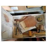 Vintage Leathercraft Kit with other Supplies