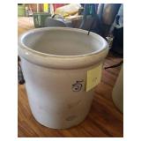 5 Gallon, Small Wing Red Wing Crock. (no chips or cracks)
