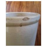 4 Gallon, Big Wing Red Wing Crock. (Base Chip)