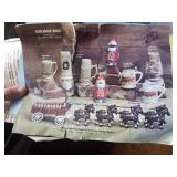 Cast Iron Team of Clydesdales and Beer Wagon