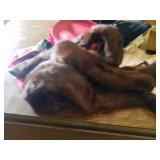 Vintage Hats, Mink Stol, Purse, Ear Muffs and Scarfs