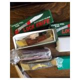 Selection of Pocket Knifes and one Straight Edge Razor