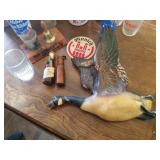 Selection of Beer Items, Hamms Glasses, Grain Belt Duck-asis, Coors Glasses and Misc