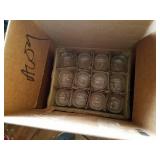 Avon Bunny Collection and Small Glass Baskets