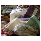 2 Boxes of Tablecloths