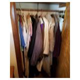 Contents of Closet, Jackets and Vintage Clothing