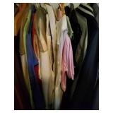 Contents of Closet, Jackets and Vintage Clothing