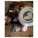 Lot of Kitchen Items and Tins