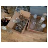 Decanters and Coke Bottles