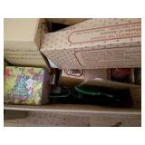 2 Boxes of Avon Christmas Items
