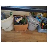 Fish Tank with Stand and Supplies. 35.5" x 48" x 18.5"