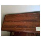 Vintage Desk and Chair. 29.5" x 37.5" x 18"