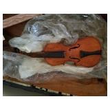 Vintage Violin, Guitar and Wood Flute