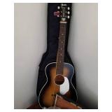 Vintage Violin, Guitar and Wood Flute