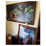 2 Large Cardboard Prints