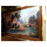 2 Large Cardboard Prints