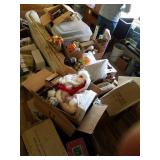 Very Large Lot of Christmas and Fall Decor