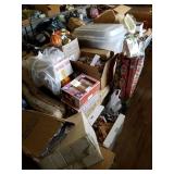 Very Large Lot of Christmas and Fall Decor