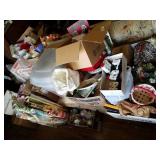 Very Large Lot of Christmas and Fall Decor