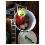 Group of Books, Toys, Marble