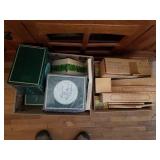 2 Boxes of Avon Christmas Items