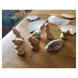 Wade Figures and Polished Rocks