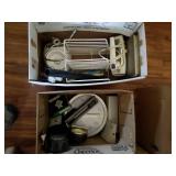 Selection of Clocks and Misc Kitchen Items