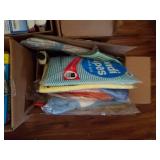 4 Boxes of Cleaning Supplies