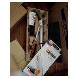 Make Up Mirror, 2 Rolling Curling Irons, Heating Pads and Misc