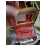 Make Up Mirror, 2 Rolling Curling Irons, Heating Pads and Misc