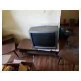 3 Piece MCM End Table and Coffee table Set with TV