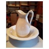 Mismatched Pitcher and Bowl, Pea Pot. Some Pieces are asis