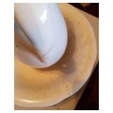 Mismatched Pitcher and Bowl, Pea Pot. Some Pieces are asis