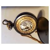 Brevet Swiss Made Pocket Watch with Beautiful Chain and Pocket Watch Case