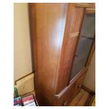 Vintage China Cabinet, 66.5" x 36" x 15"