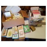 2- Boxes of Greeting Cards, Some Vintage Sets