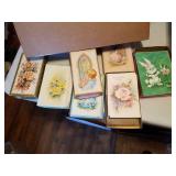 2- Boxes of Greeting Cards, Some Vintage Sets