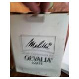 Home Ice Maker, 3- Microwave Trays and New in Box Gevalia Coffee Maker