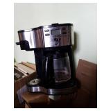 Hamilton Beach Coffee Maker and Box of Misc Coffee Pots