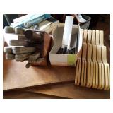 Knife Holder with Knives and Other Holder and Knives