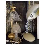 4-Table Lamps - 1 Is Brand New