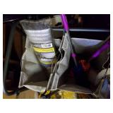 Laundry Cart with Contents